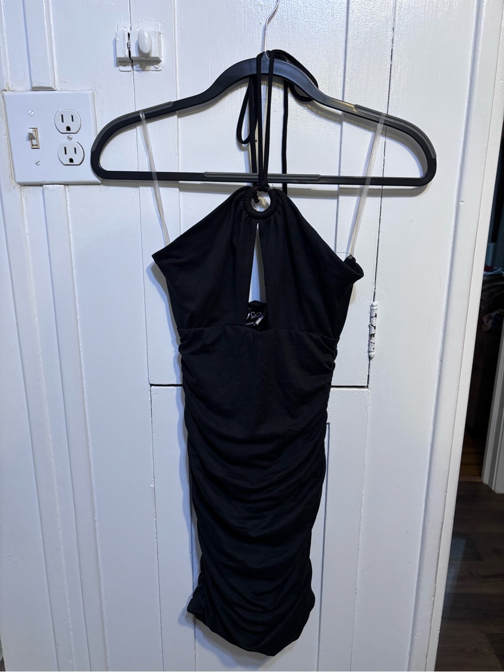 Black Mini Dress - Size S